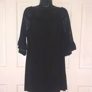 Lace Tunic Dress - Size: S-M - Color: Black